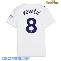Camisa de time de futebol Manchester City Mateo Kovacic #8 Replicas 3º Equipamento Feminina 2026-27 Manga Curta